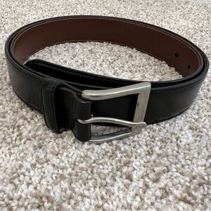 Women’s Black Leather COACH Belt 34 inches